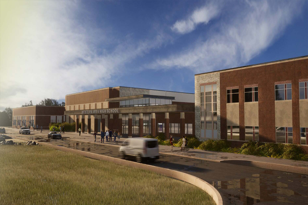 <p>Western Area High School</p><p>Chesterfield, Virginia</p>
